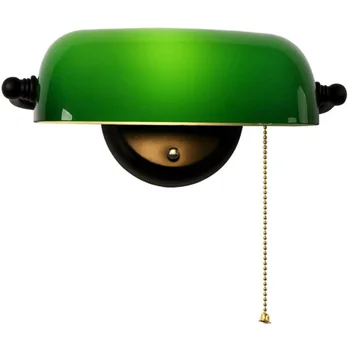 Ретро Настенный светильник, Китайский Креативный E27, прикроватная лампа для спальни, кабинет, гостиная, коридор, Отель, Декоративное освещение из зеленого стекла
