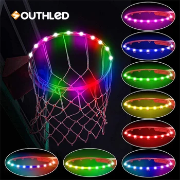 Производители Поставляют Светодиодную баскетбольную рамку Light Strip 2835rgb с солнечным датчиком Basket Light Strip