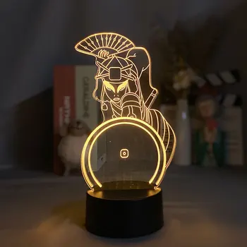 Аватар Последний Маг Воздуха Suki Лампа для детского домашнего Декора Подарок на День Рождения светодиодный ночник в стиле Манга для спальни Мультяшная лампа Suki