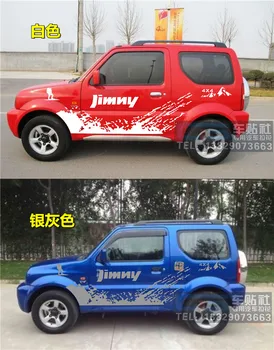 Наклейка для автомобиля Suzuki Jimny, наклейка для внешнего оформления кузова, Внедорожная модификация, Модифицированная пленка