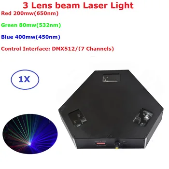 RGB 3 цвета, Сканер лазерного луча мощностью 680 МВт DMX512, Сценический световой эффект, Проектор, ди-джей, Танцевальный бар, Рождественская вечеринка, Дискотека, Шоу-огни