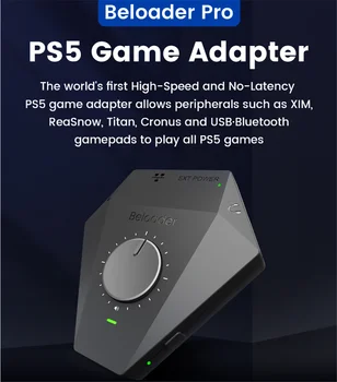 Beloader pro для PS5 адаптер для воспроизведения всех игр P5 Контроллер Клавиатура Мышь Конвертер USB Bluetooth 5,0 Геймпад для switch xone