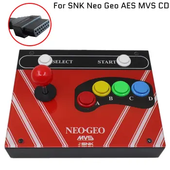 RAC-J600S-NEO 6 Кнопок 15Pin Аркадный Джойстик-Контроллер Художественная Панель Для SNK Neo Geo AES MVS CD