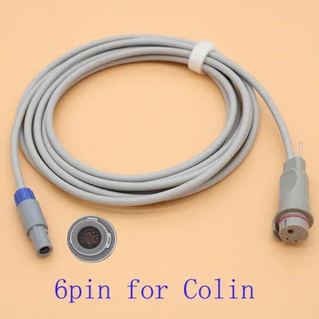Совместим с монитором Colin, магистральным кабелем датчика BD IBP и одноразовым датчиком давления, 6-контактным кабелем IBP.