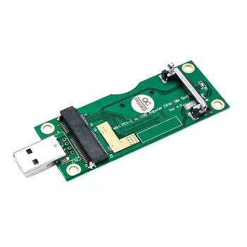 Адаптер Mini PCI-E-USB с разъемом для SIM-карты 8Pin для модуля WWAN/LTE