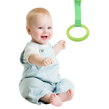 Кольцо для вытягивания руки Малыша, инструменты для обучения Ходьбе, аксессуары для детской кроватки, подставки для колец