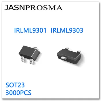 JASNPROSMA IRLML9301 IRLML9303 SOT23 3000 шт. P-канальный 20 В 30 В Высокое качество Сделано в Китае IRLML 9301 9303