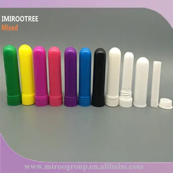 Пустые тюбики для Назальных Ингаляторов для Ароматерапии Эфирными маслами (55 полных палочек), Пустые носовые контейнеры Цвета Мути