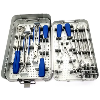 1 Комплект Нижних инструментов для позвоночника, Ортопедическая пластина, набор инструментов, Хирургический инструмент