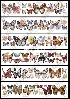 Новая винтажная лента для домашних животных Butterfly Neverland с 1 петлей