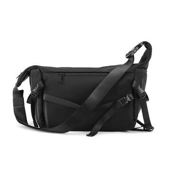 вместительная нейлоновая сумка-мессенджер, повседневные сумки через плечо для мужчин, школьная сумка, Японский корейский стиль