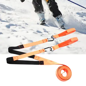 Детская лыжная сбруя для тренировок, легкий сбалансированный ремень для помощи при повороте, Лыжная сбруя