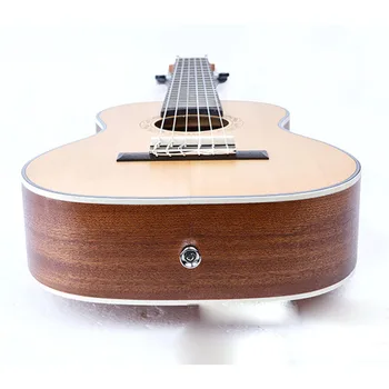 Маленький инструмент 30-дюймовая гитара lily GKL-50 фанерная ель 6 первых гавайских гитар