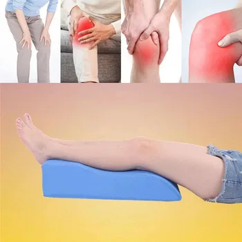 Губчатая подставка для ног с эффектом памяти, массажная подушка для поддержки ног, мягкая портативная подушка для снятия боли в ногах