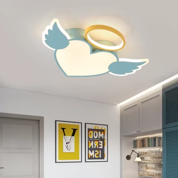 Светодиодный потолочный светильник для детской комнаты, простой современный светильник для спальни, креативная личность, мультяшные потолочные светильники Для помещений, светодиодный светильник