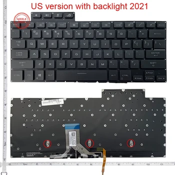 Новая Американская Клавиатура Для Ноутбука ACER ROG Huan13 GV301 GV301Q GV301R GV301QE GV301QV GV310Q R9 2021 2022 Года Подсветка