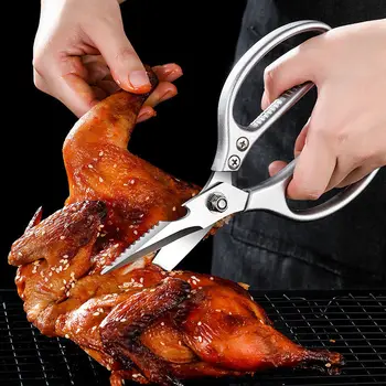 Кухонные ножницы SK5 для домашней кухни, мощные ножницы для куриных костей, большие многофункциональные ножницы из нержавеющей стали, ручной инструмент