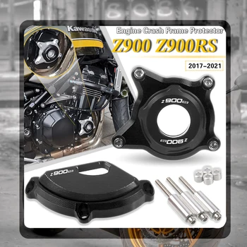Для KAWASAKI Z900RS Z900 2017-2022 2021 2020 2019 Z 900 900RS Защита двигателя мотоцикла с ЧПУ Левая и Правая Крышка Защита От Крушения
