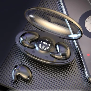 2023 Новые Беспроводные Наушники для Сна Bluetooth 5.3 Скрытые Наушники Легкие Водонепроницаемые Шумозащитные Наушники С Сенсорным Управлением