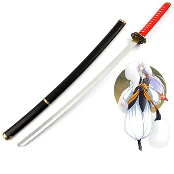 100 см Косплей Аниме Inuyasha Sesshoumaru Tenseiga оружие Деревянный Меч модель Японский меч самурая Костюмированная вечеринка Аниме шоу реквизит